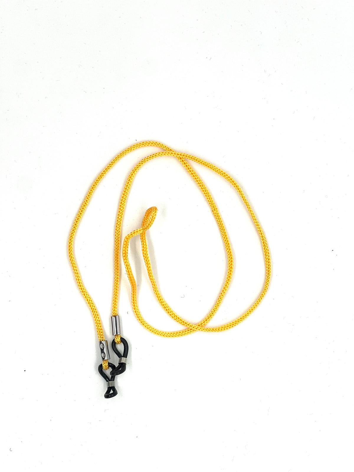 YELLOW STRING STRAP FOR GLASSES